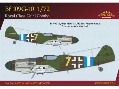 ED ROYAL CLASS 1/72 ME 109G-10 G-14/AS