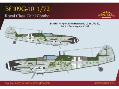 ED ROYAL CLASS 1/72 ME 109G-10 G-14/AS