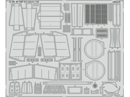 ED SET 1/32 Bf 109F-2/4 exterior for H2000/HAS