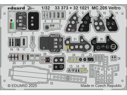 ED SET 1/32 MC.205 Veltro for ITA