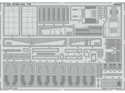 ED SET 1/35 AH-64A Apache early for TRU