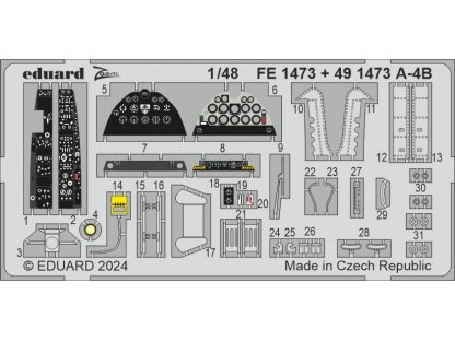 ED SET 1/48 A-4B Skyhawk for H2000/HAS