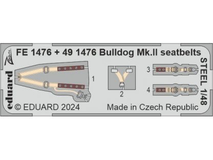 ED SET 1/48 Bulldog Mk.II for AIR