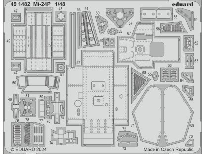 ED SET 1/48 Mi-24P Hind  for TRU