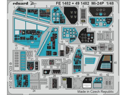 ED SET 1/48 Mi-24P Hind  for TRU