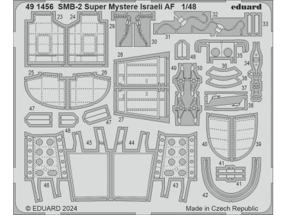 ED SET 1/48 SMB-2 Super Mystere Israeli AF for SH