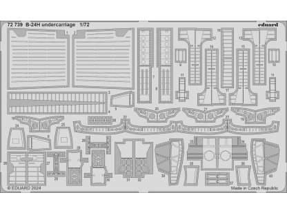 ED SET 1/72 B-24H Liberator undercarriage for AIR