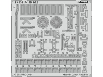 ED SET 1/72 F-15D Eagle for FINEM