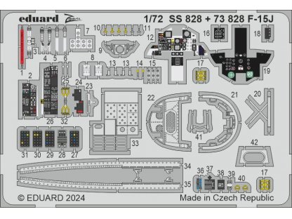 ED SET 1/72 F-15J for FINEMOLDS