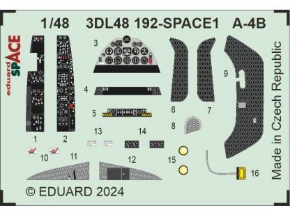 ED SPACE3D 1/48 A-4B Skyhawk SPACE for H2000/HAS