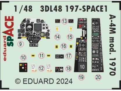 ED SPACE3D 1/48 A-4M Skyhawk mod. 1970 SPACE for MAGICF