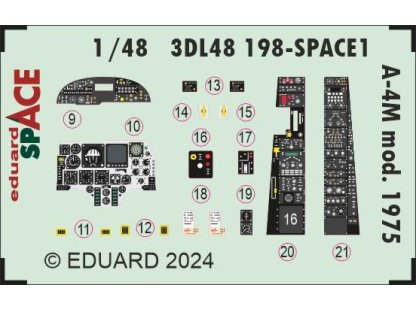 ED SPACE3D 1/48 A-4M Skyhawk mod. 1975 SPACE for MAGICF