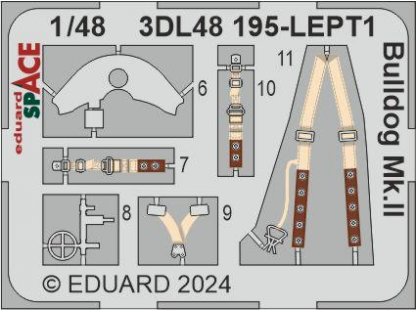 ED SPACE3D 1/48 Bulldog Mk.II SPACE for AIR