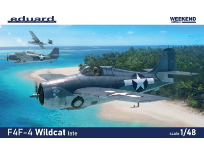 ED WEEKEND 1/48 F4F-4 Wildcat late 