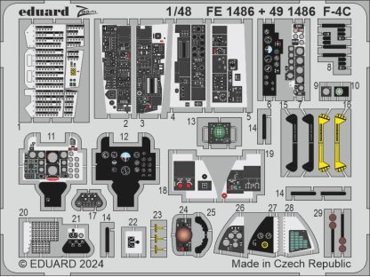 ED ZOOM 1/48 F-4C Phantom II  for H2000/ACA