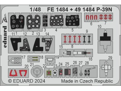 ED ZOOM 1/48 P-39N Airacobra  for ARMA