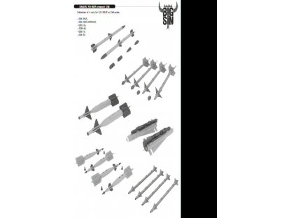 EDUARD BIGSIN 1/48 F/A-18E/F Superhornet armament