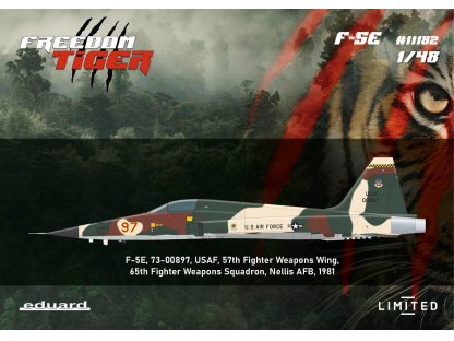 EDUARD LIMITED 1/48 FREEDOM TIGER F-5 exAFV