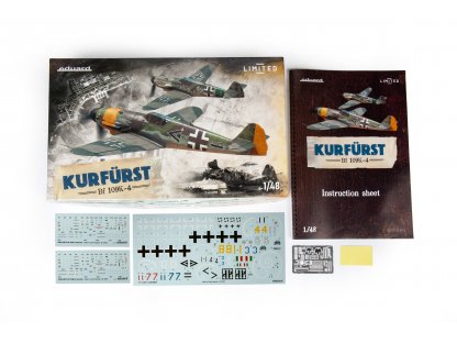 EDUARD LIMITED 1/48 KURFŰRST Me 109K-4