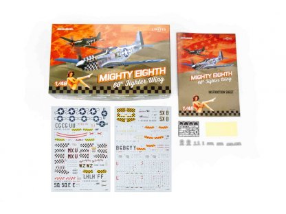 EDUARD LIMITED 1/48 MIGHTY EIGHT: 66th Fighter Wing P-51D Mustang