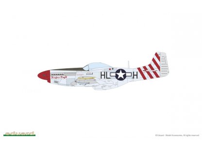 EDUARD LIMITED  1/48 RED TAILS & Co. P-51 Mustang DUAL COMBO