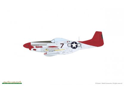 EDUARD LIMITED  1/48 RED TAILS & Co. P-51 Mustang DUAL COMBO