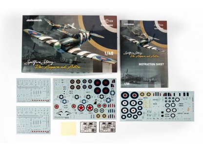 EDUARD LIMITED  1/48 SPITFIRE STORY: Per Aspera ad Astra DUAL COM.