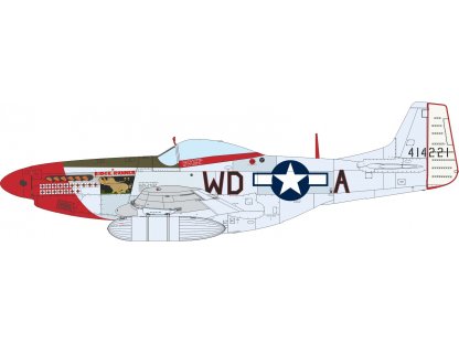 EDUARD LIMITED 1/72 ACES OF THE EIGHTH DUAL COMBO P-51D Mustang