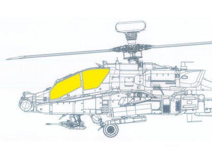 EDUARD MASK 1/35 AH-64E Apache for TAKOM