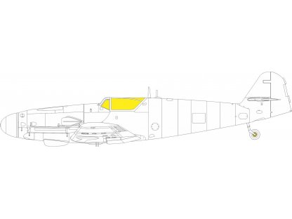 EDUARD MASK 1/48 Bf 109K TFace for EDU