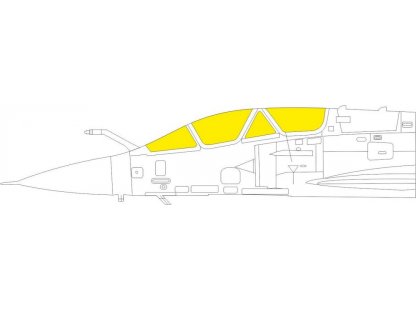 EDUARD MASK 1/48 Mirage 2000D TFace for KIN