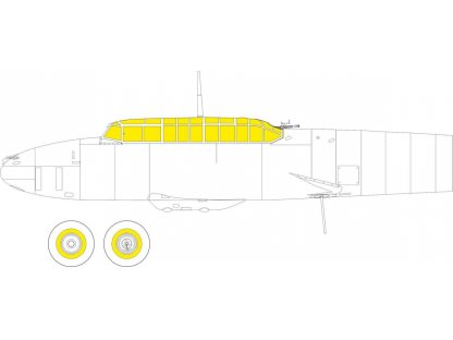 EDUARD MASK 1/72 Bf 110G-2 for EDU
