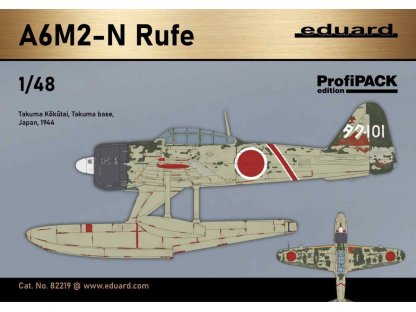 EDUARD PROFIPACK 1/48 A6M2-N Rufe