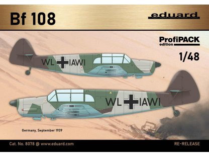 EDUARD PROFIPACK 1/48 Bf 108 Taifun