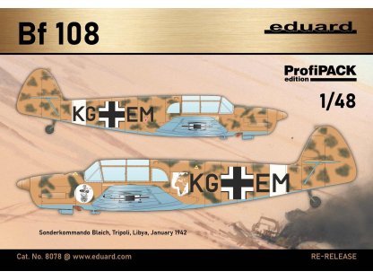 EDUARD PROFIPACK 1/48 Bf 108 Taifun