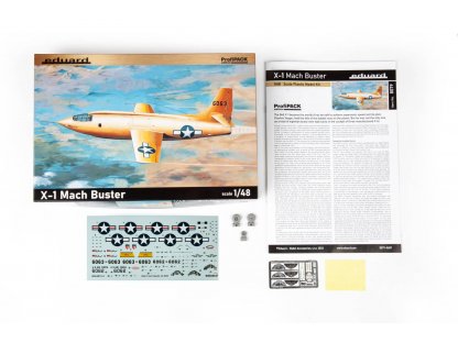 EDUARD PROFIPACK 1/48 X-1 Mach Buster