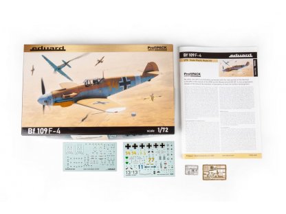 EDUARD PROFIPACK 1/72 Bf 109F-4