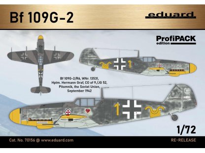 EDUARD PROFIPACK 1/72 Bf 109G-2