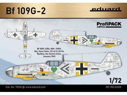 EDUARD PROFIPACK 1/72 Bf 109G-2