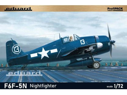 EDUARD PROFIPACK 1/72 F6F-5N Hellcat Nightfighter