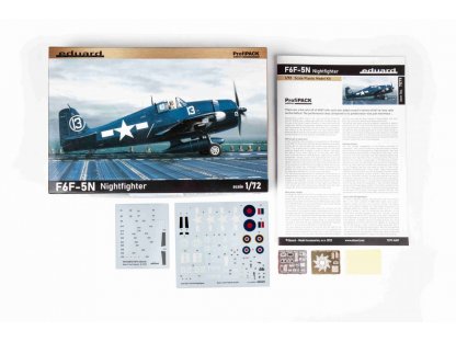 EDUARD PROFIPACK 1/72 F6F-5N Hellcat Nightfighter