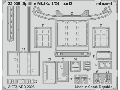 EDUARD SET 1/24 Spitfire Mk.IXc for AIR