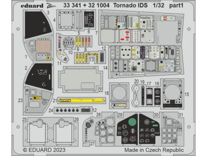 EDUARD SET 1/32 Tornado IDS interior for ITA