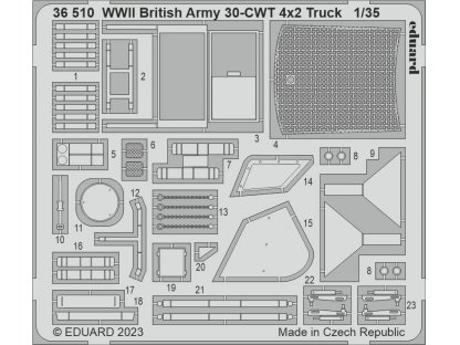 EDUARD SET 1/35 WWII British Army 30-CWT 4x2 Truck for AIR