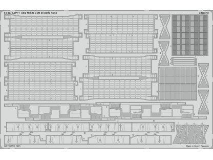 EDUARD SET 1/350 USS Nimitz CVN-68 part 3 for TRU