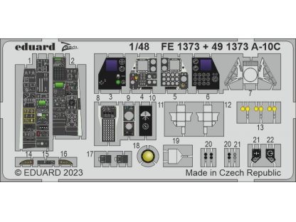 EDUARD SET 1/48 A-10C for ACA