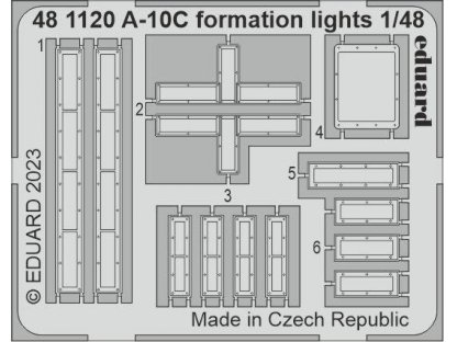 EDUARD SET 1/48 A-10C formation lights for ACA