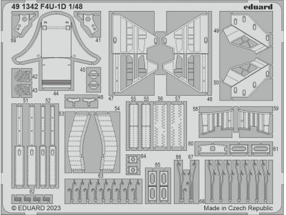 EDUARD SET 1/48 F4U-1D Corsair for HBB