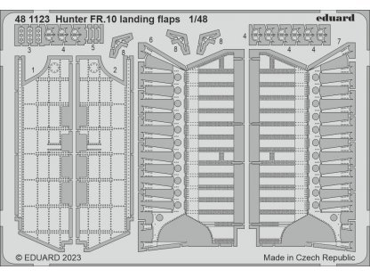 EDUARD SET 1/48 Hunter FR.10 landing flaps for AIR
