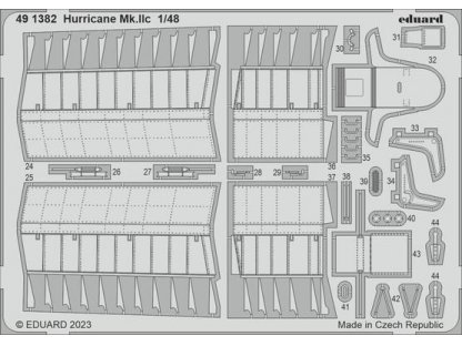 EDUARD SET 1/48 Hurricane Mk.IIc for ARMA